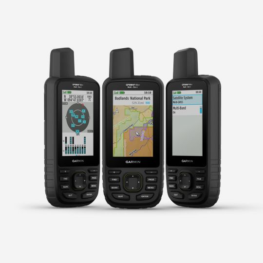 GPSMAP 66sr Multi-Band/GNSS Handheld with Sensors and TOPO Maps