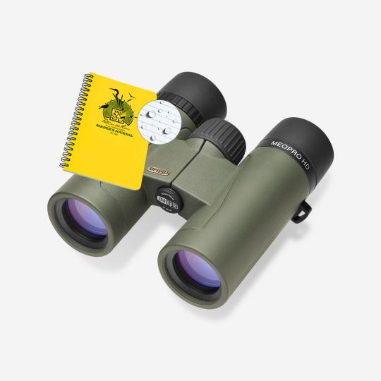 MeoPro HD 10 X 32 Binocular plus Rite in the Rain Birders Journal