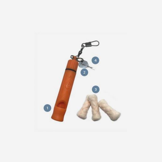 Wombat Whistle Accessory Kit for Firebiner - Selectable