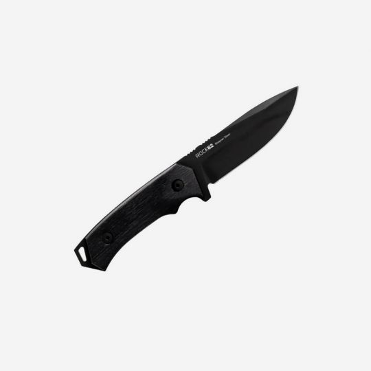 Rock 62 Fixed Blade Knife - Walnut Plain Handle