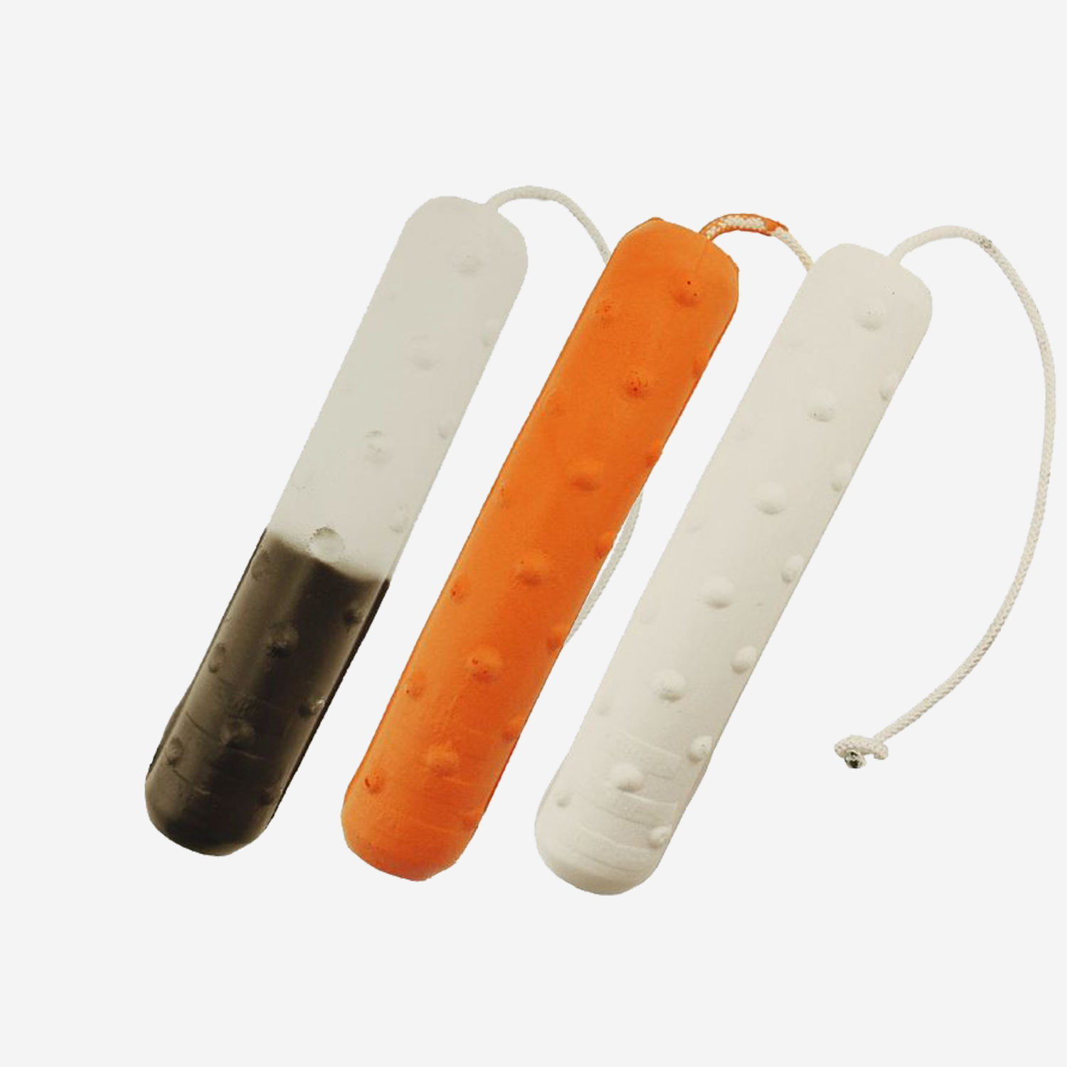 Dokken Dog Supply 2" diam. Foam Super Dummy - White - Single