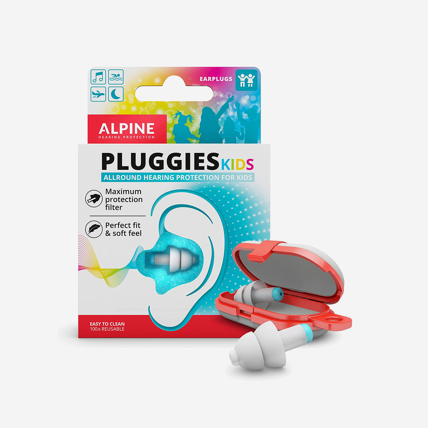 Gogear Direct Alpine Pluggies Kids Ear Plugs