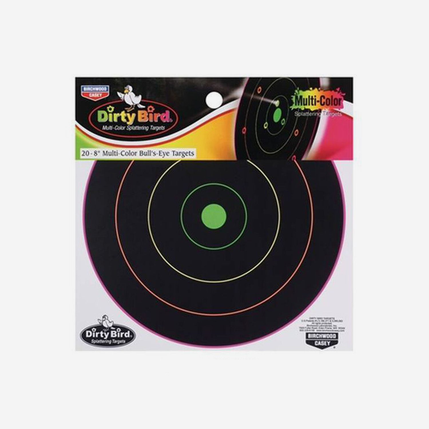Gogear Direct Dirty Bird Multi Color Splattering Targets - Bull's-Eye Targets