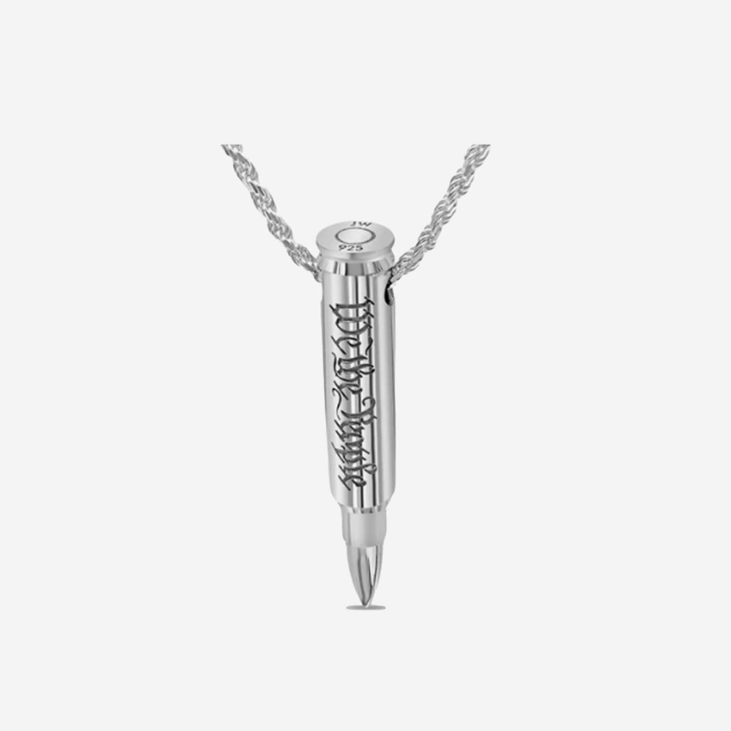 Joe Wall 223 We The People Bullet Necklace