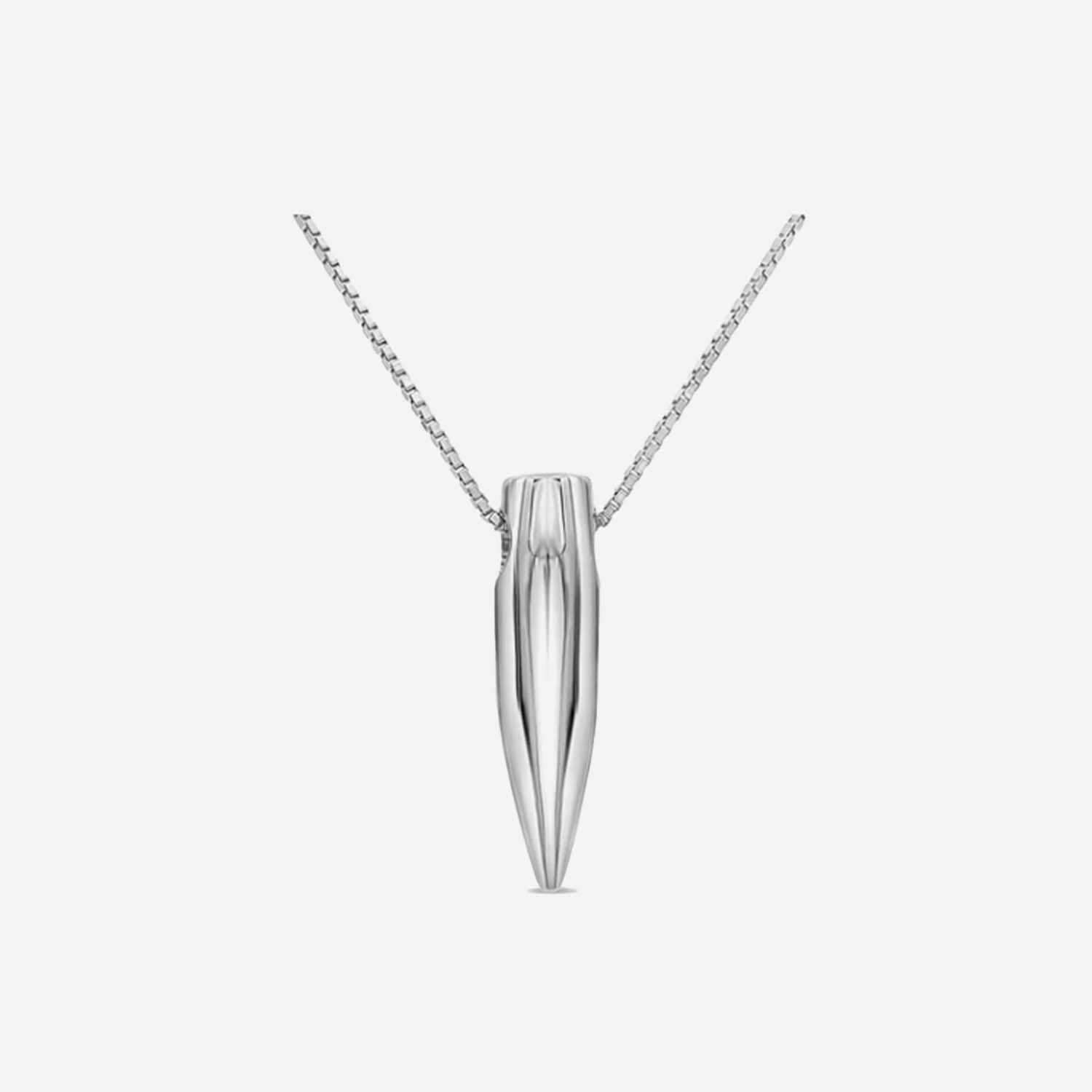 Joe Wall 308 Silver Bullet Necklace - Women's