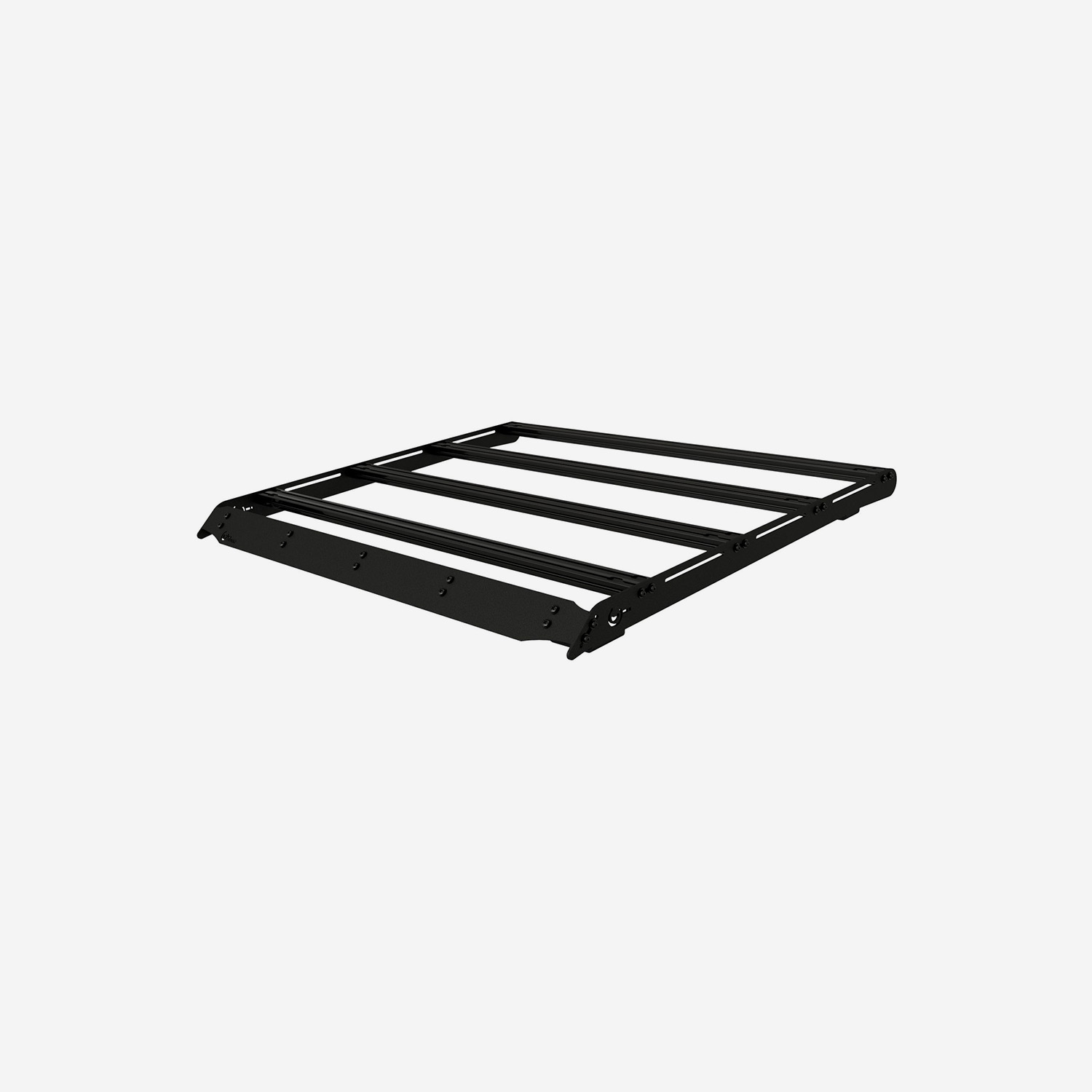 Prinsu Kawasaki Teryx KRX (No Roof) Roof Rack (2020-2021)-Black Texture-Standard