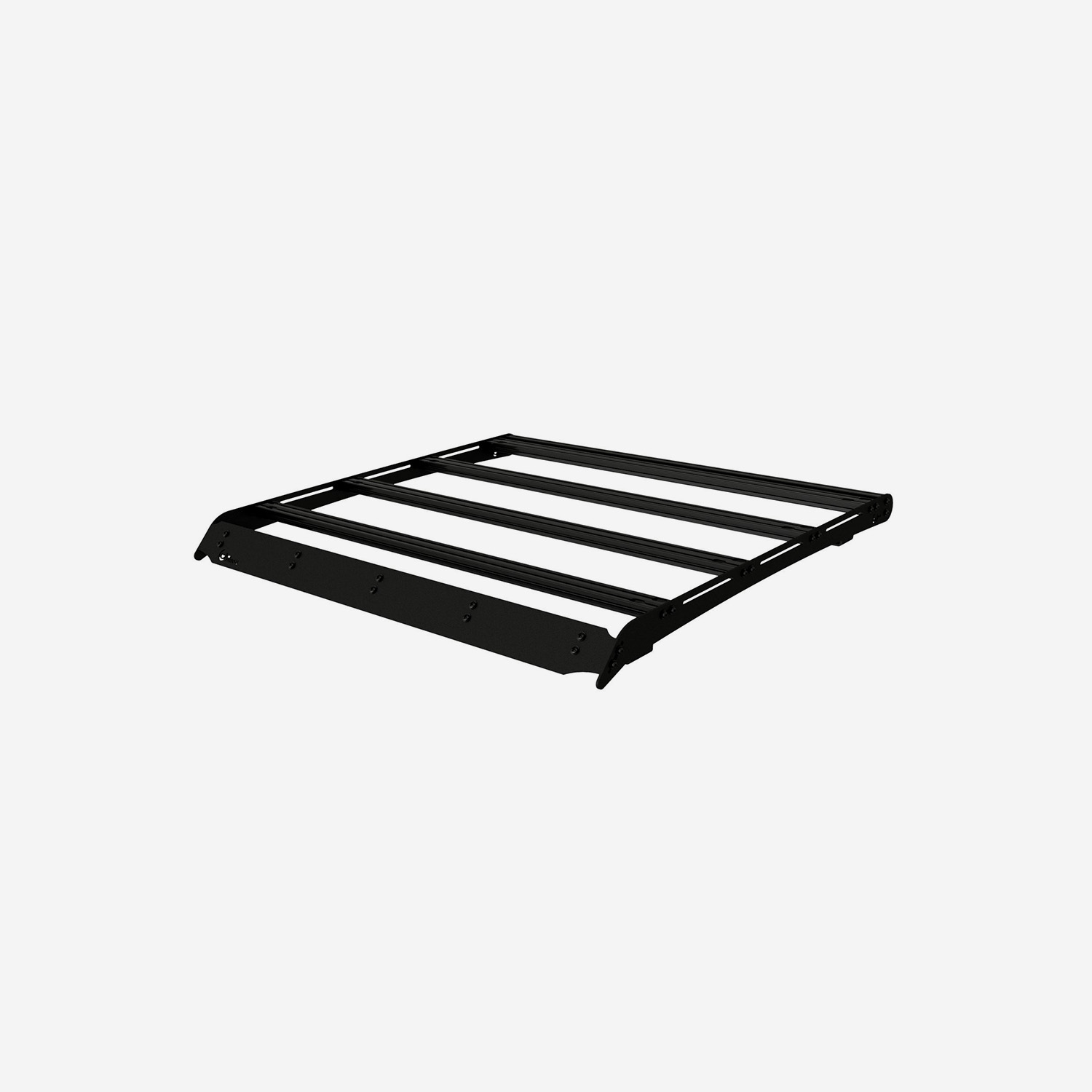 Prinsu Kawasaki Teryx KRX (Plastic Roof) Roof Rack (2020-2021)-Blue Texture-Standard