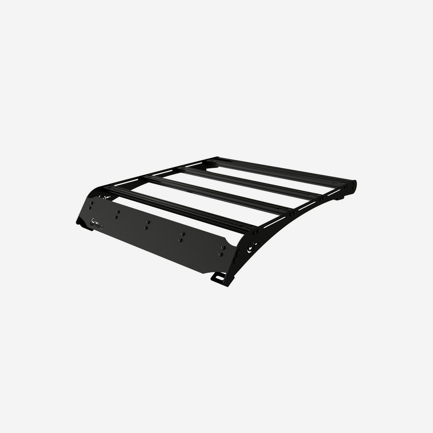 Prinsu Polaris RZR Trail (No Roof) Roof Rack 2021 -Black Texture-cutout for 30" lightbar
