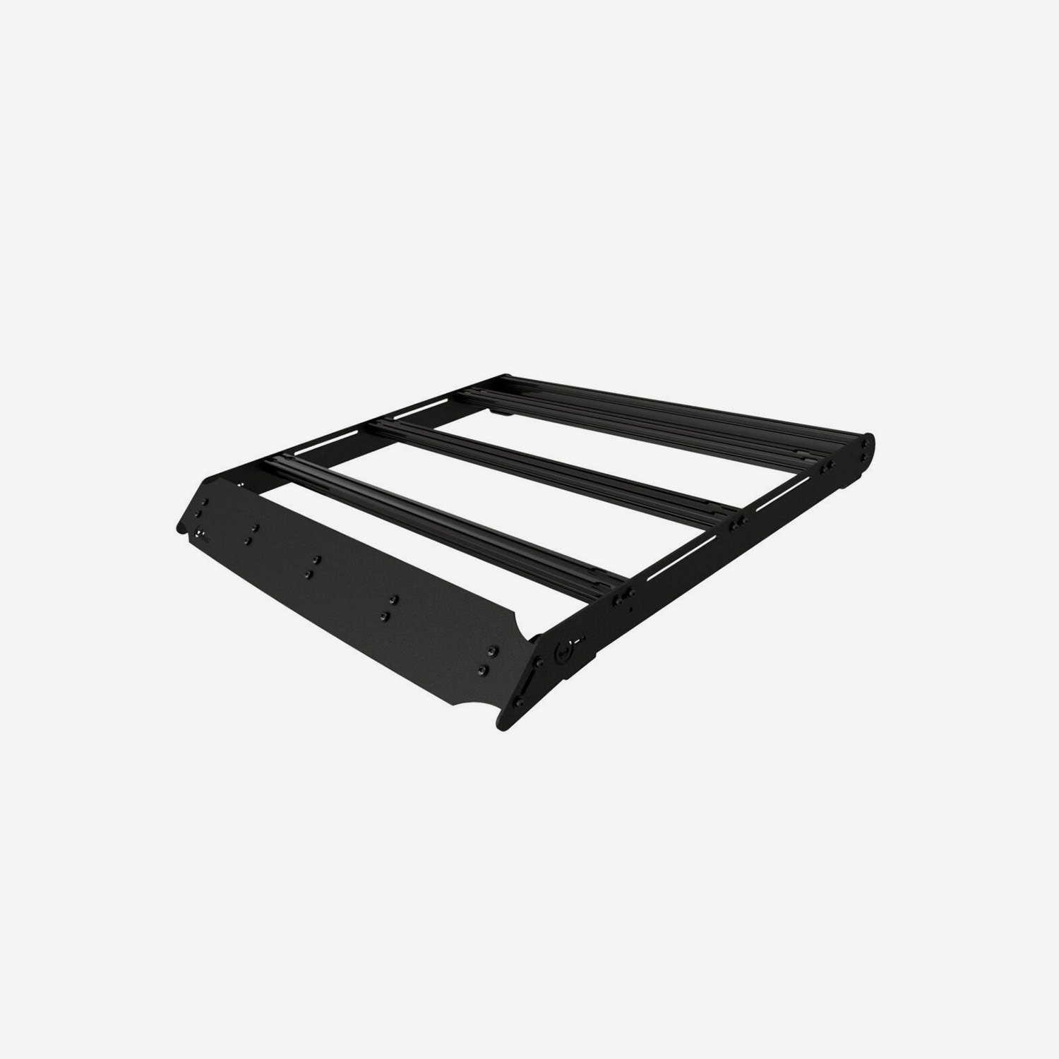 Prinsu Polaris RZR XP 1000/900 2 Seat Roof Rack-Red Texture-Roof-Standard