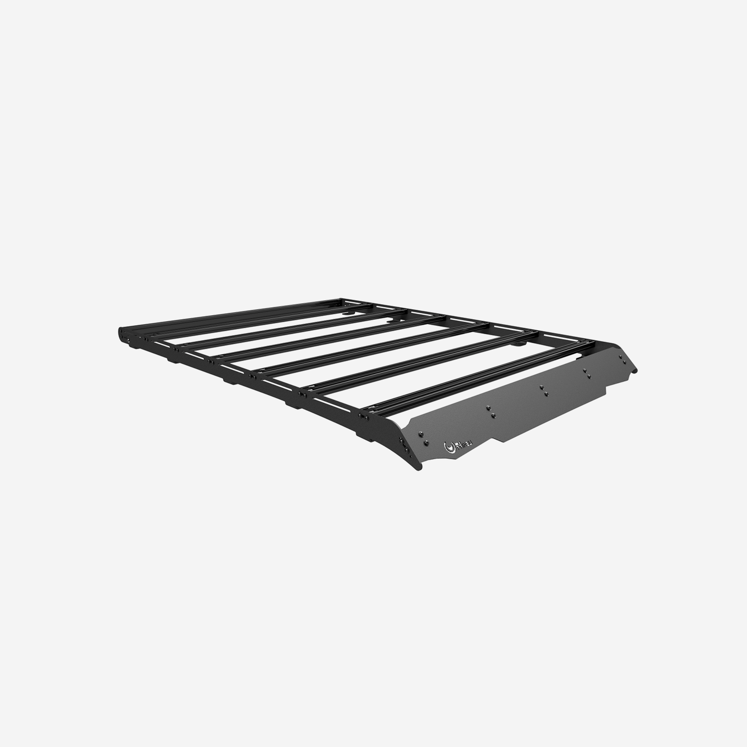 Prinsu Polaris Xpedition XP 5 Seat Roof Rack-Black Texture-Standard