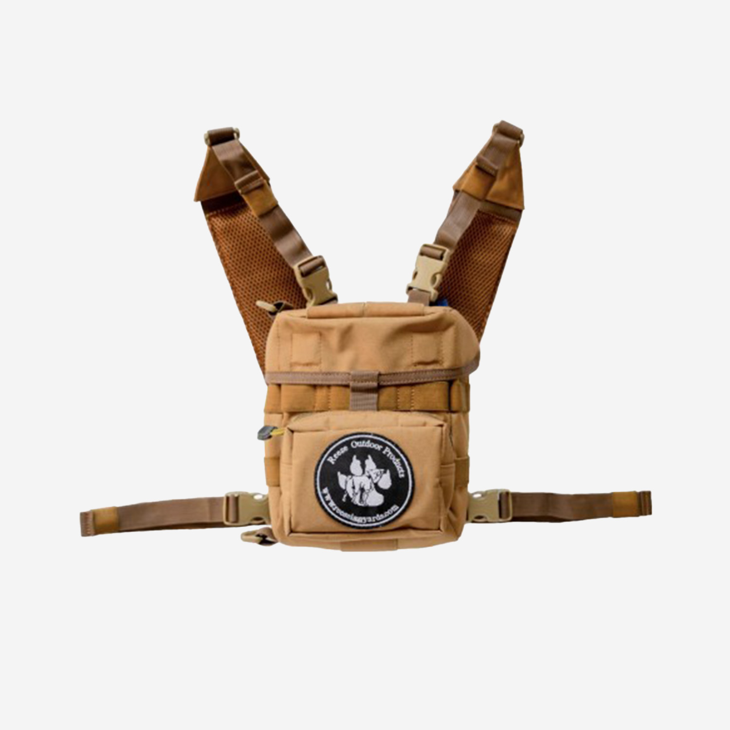 Reese Outdoor Surge Pistol Pack-Brown Pack w Universal Holster